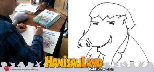 Ein Zeuchner von Hanisauland.de + Logo